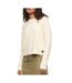 Pull blanc femme superdry chunky - l-1
