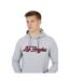 Sweat À Capuche Motif/style Croisée Homme Gris Clair Chiné Brave Soul-3