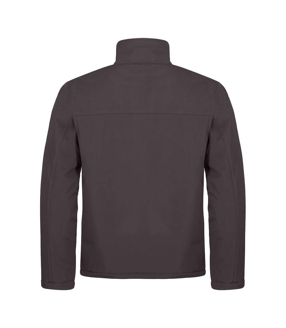 Mens Padded Soft Shell Jacket Dark Navy Clique-4