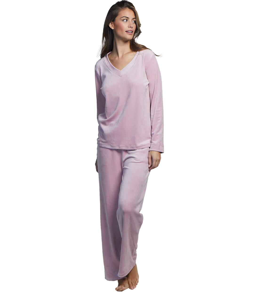 Tenue détente et intérieur pyjama pantalon haut Polar Soft Selmark-1