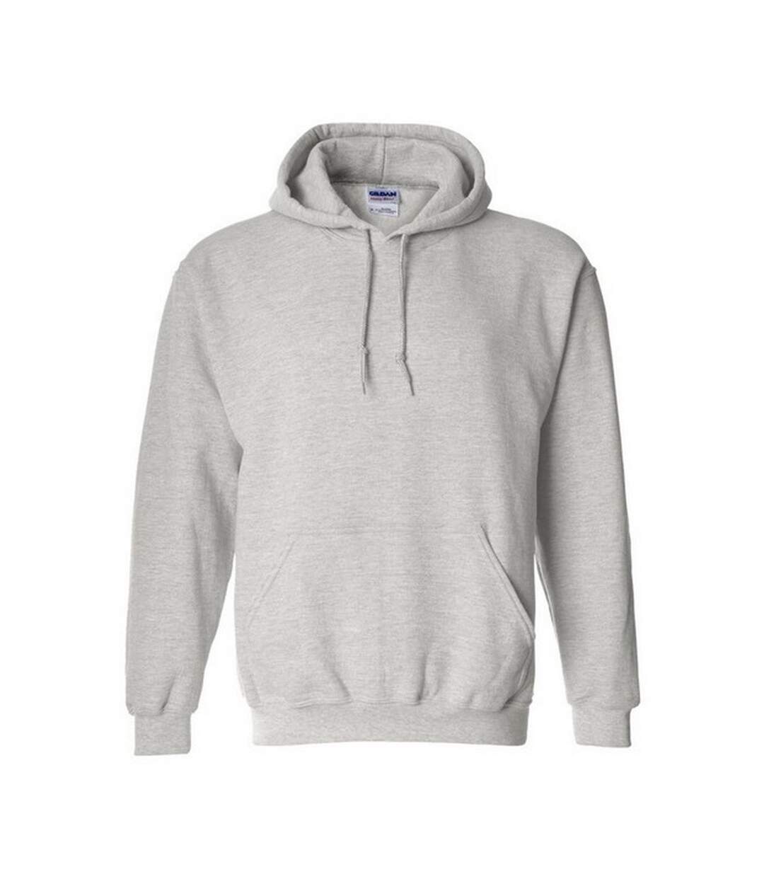 Sweatshirt à capuche unisexe gris cendre Gildan