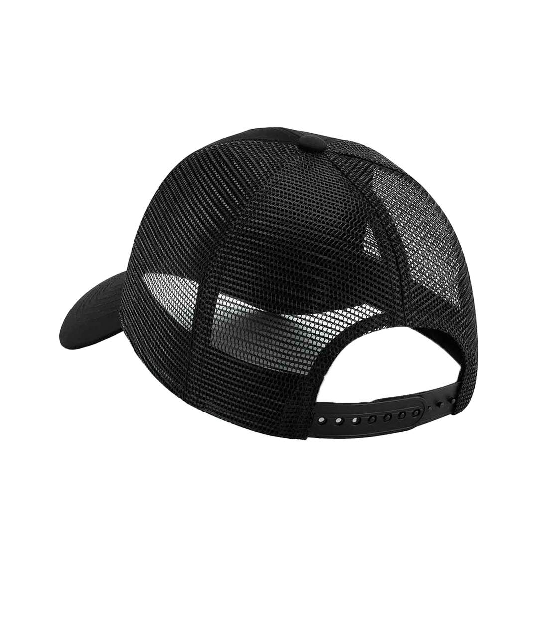 Casquette trucker adulte noir Beechfield-2