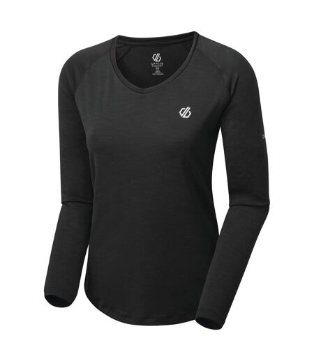 T-shirt De Sport Discern Femme Noir Dare 2B