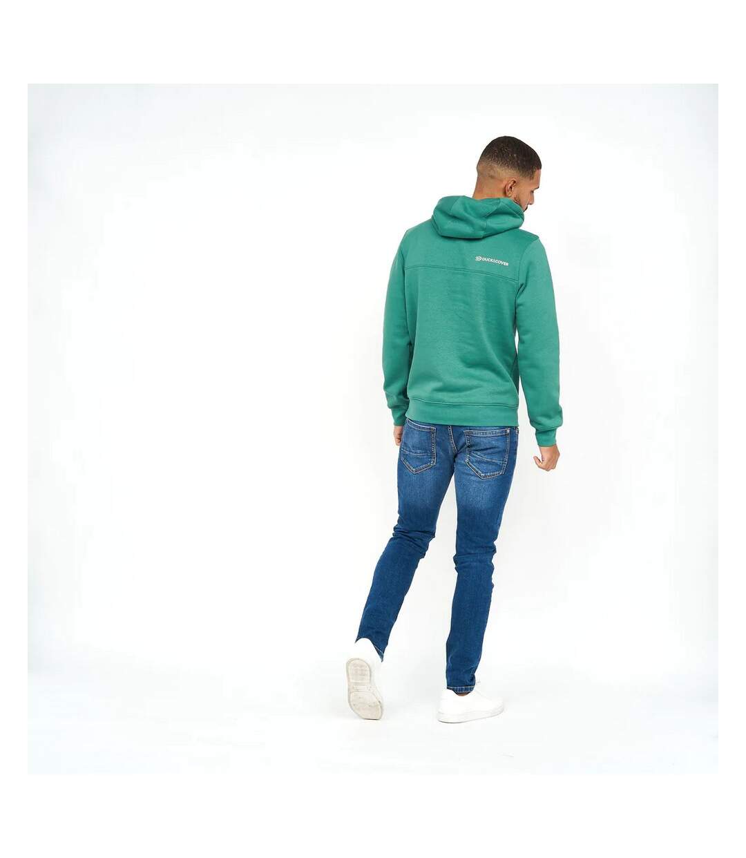Duck and Cover Mens Bromley Hoodie (Green)