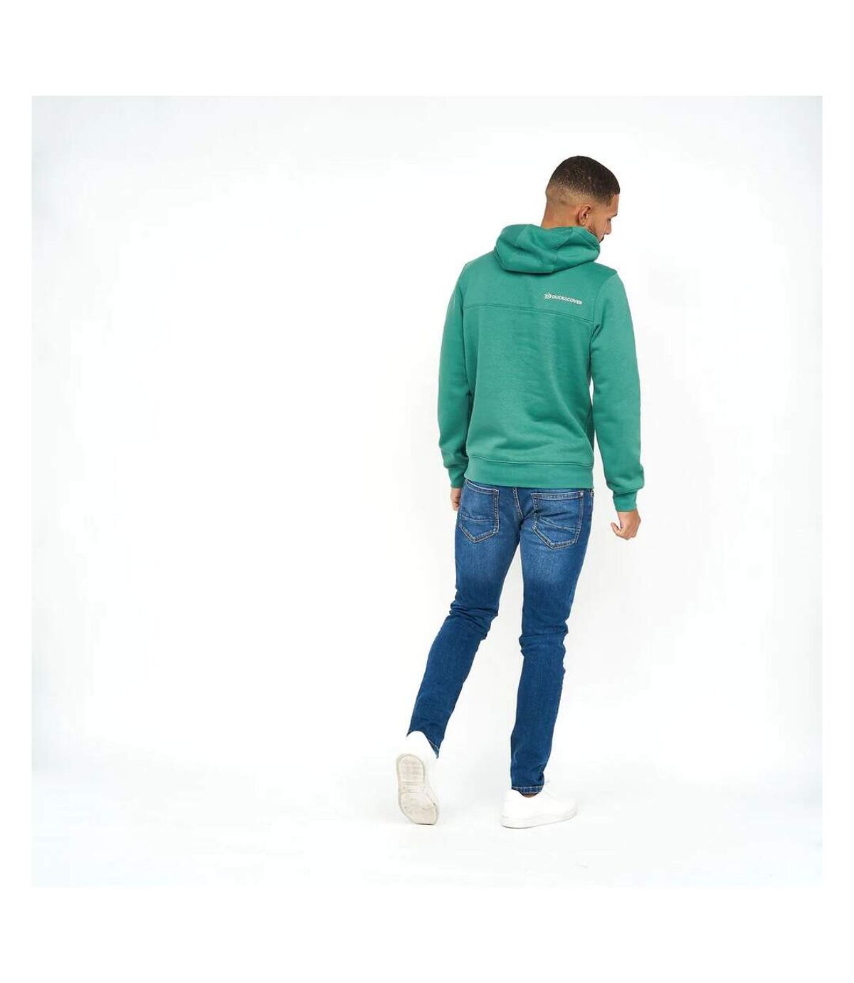 Duck and Cover Mens Bromley Hoodie (Green)