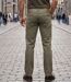 CHALLENGER M759 — Jean 5 poches extensible kaki terre : le confort stretch au style naturel-2