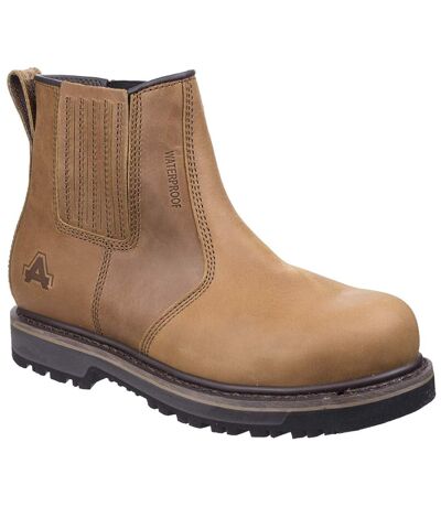 Amblers Safety Mens Worton Leather Safety Boot (Tan) - UTFS5832