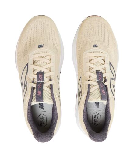 Chaussures Course À Pied V9 Femme Beige Rose New Balance