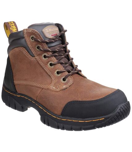 Dr Martens Mens Riverton SB Lace Up Hiker Safety Boots (Brown) - UTFS5377