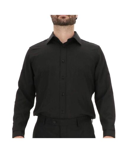 Chemise noire homme scotch & soda shop02o09