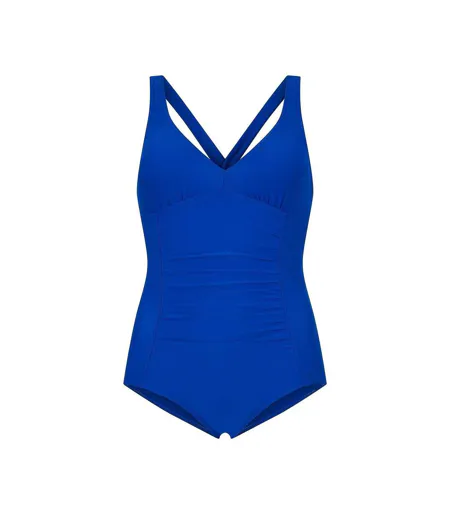 Maillot De Bain 1 Pièce Trinity Femme Bleu Zoggs