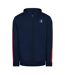 Mens England Cricket Full Zip Hoodie Navy Peony Castore-1