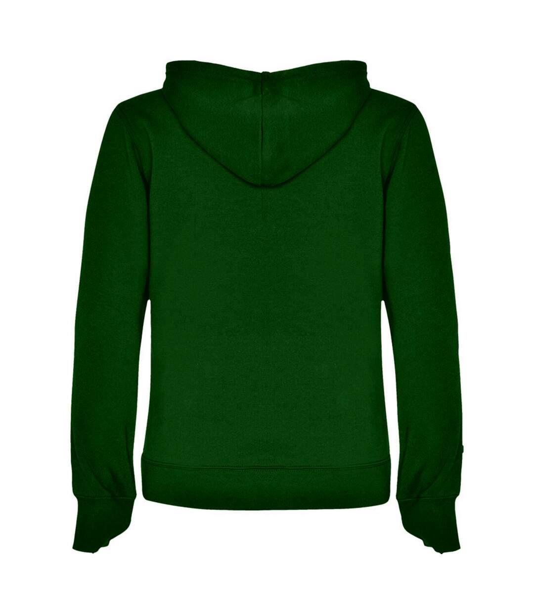 Sweat à capuche urban femme vert kelly / blanc Roly