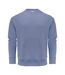 Unisex Adult Hopedale Crew Neck Sweatshirt Summer Blue James Harvest-1