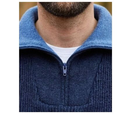 Pull camionneur col camionneur 30% laine PRIMO6