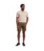 Polo Manches Raglan Motif/style Côtelé Homme Taupe Ted Baker-1