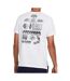 T-shirt Blanc Homme Under Armour Run Everywhere - L-2