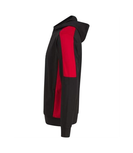 Sweat À Capuche Team Adulte Noir Rouge Finden & Hales