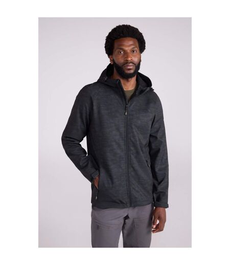 Veste Softshell Exodus Homme Kaki Foncé Mountain Warehouse
