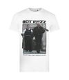 Hot Fuzz Mens Big Cops T-Shirt (Blanc) - UTTV1382