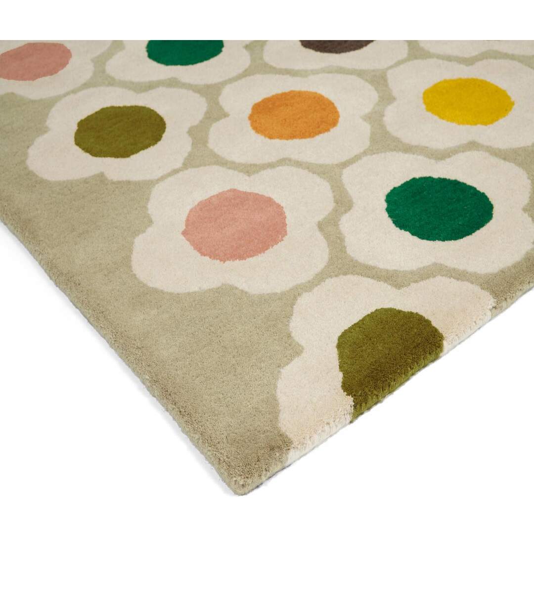 Tapis salon et chambre fait à la main en laine motif scandinave SPOT-3