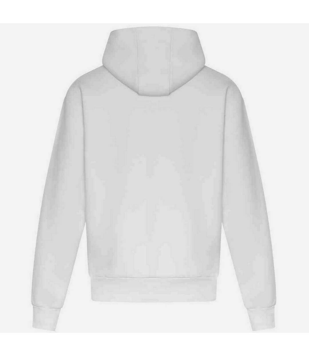 Sweat à capuche signature adulte blanc Awdis