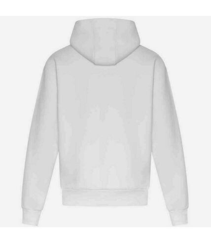 Unisex adult signature heavyweight hoodie white Awdis