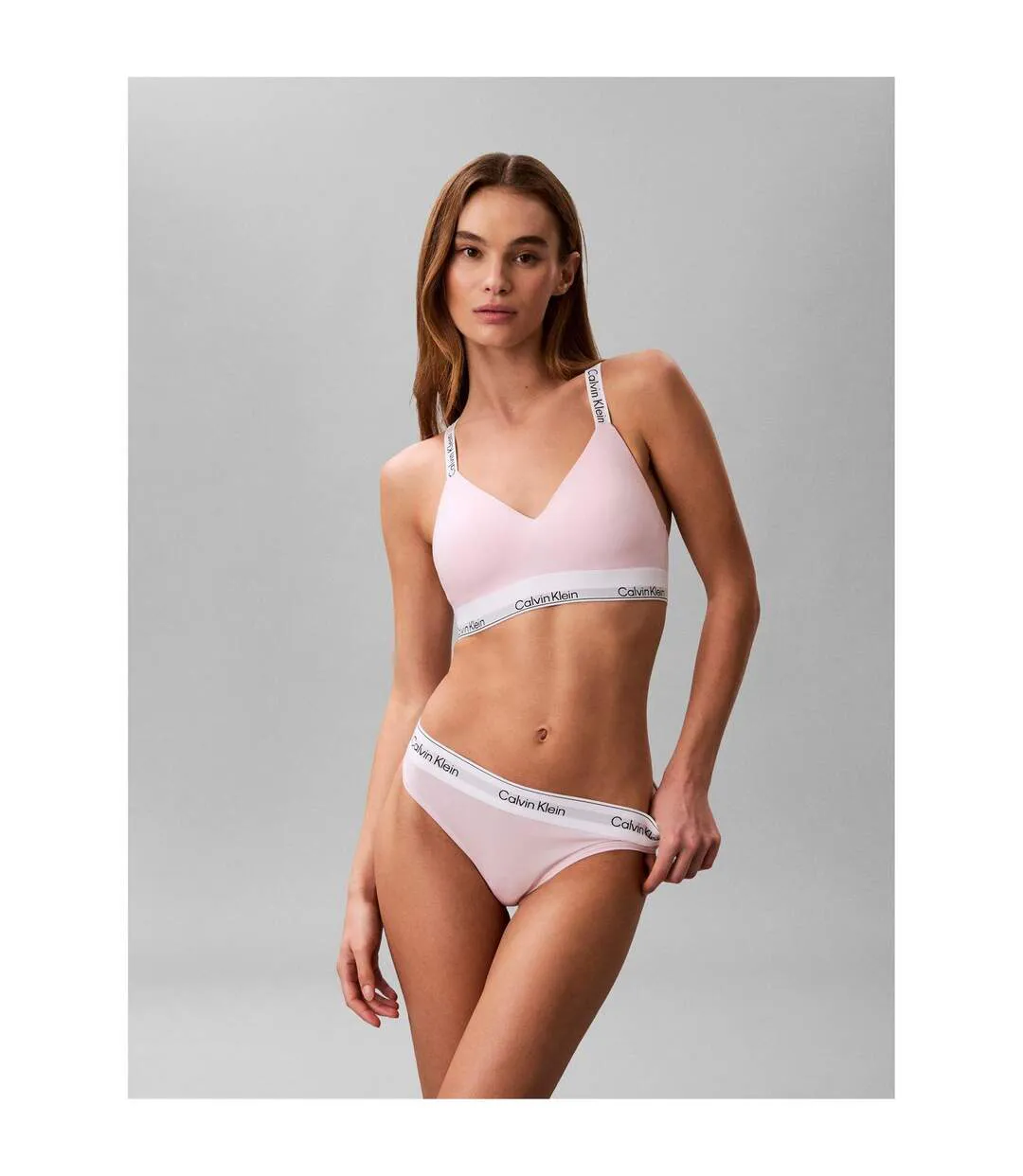 String Motif/style Logo Femme Rose Pâle Calvin Klein-2
