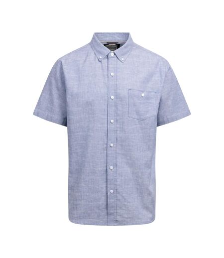 Chemise Manches Courtes Lenard Homme Bleu Brumeux Trespass