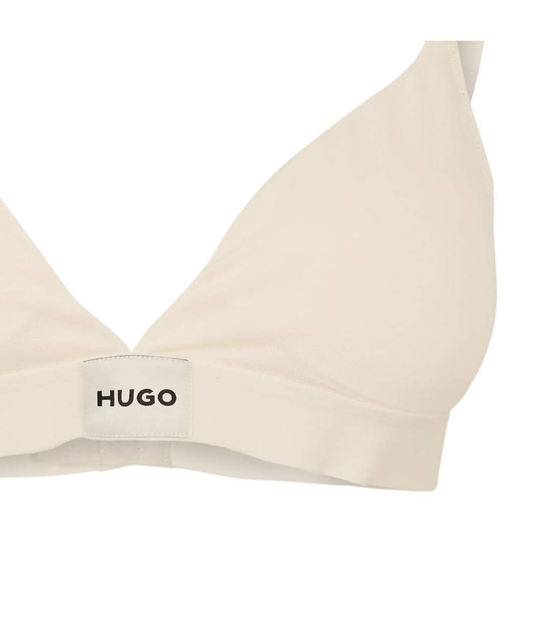 Soutien-gorge Motif/style Triangle Femme Blanc Cassé Hugo-3