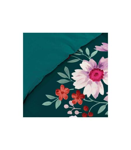 Parure de Lit 3 Pièces Indirose 260x240cm Vert