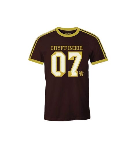 T-shirt Gryffondor Potter Homme Rouge Harry Potter