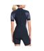 Combi-Short noir femme surf roxy 2.2 mm - taille 6-2