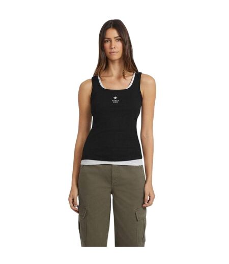 Débardeur Motif/style Étoile Femme Noir Vif Guess