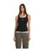 Débardeur Motif/style Étoile Femme Noir Vif Guess-1