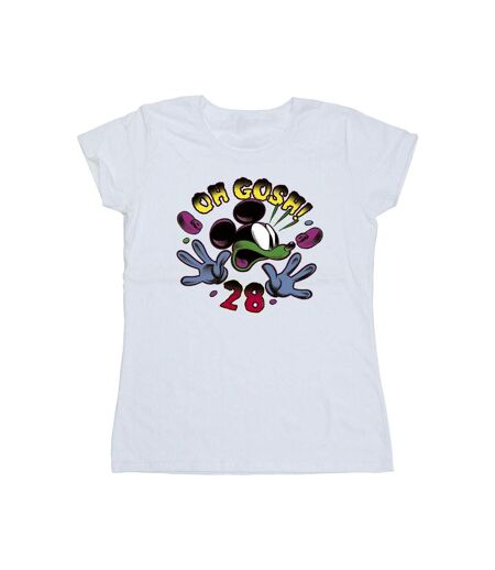 Disney Femme/Les femmes Mickey Mouse Oh Gosh Pop Art - T-shirt en coton (Blanc) - UTBI33777