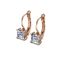 Boucles d'oreilles Square, Cristal d'Autriche-4