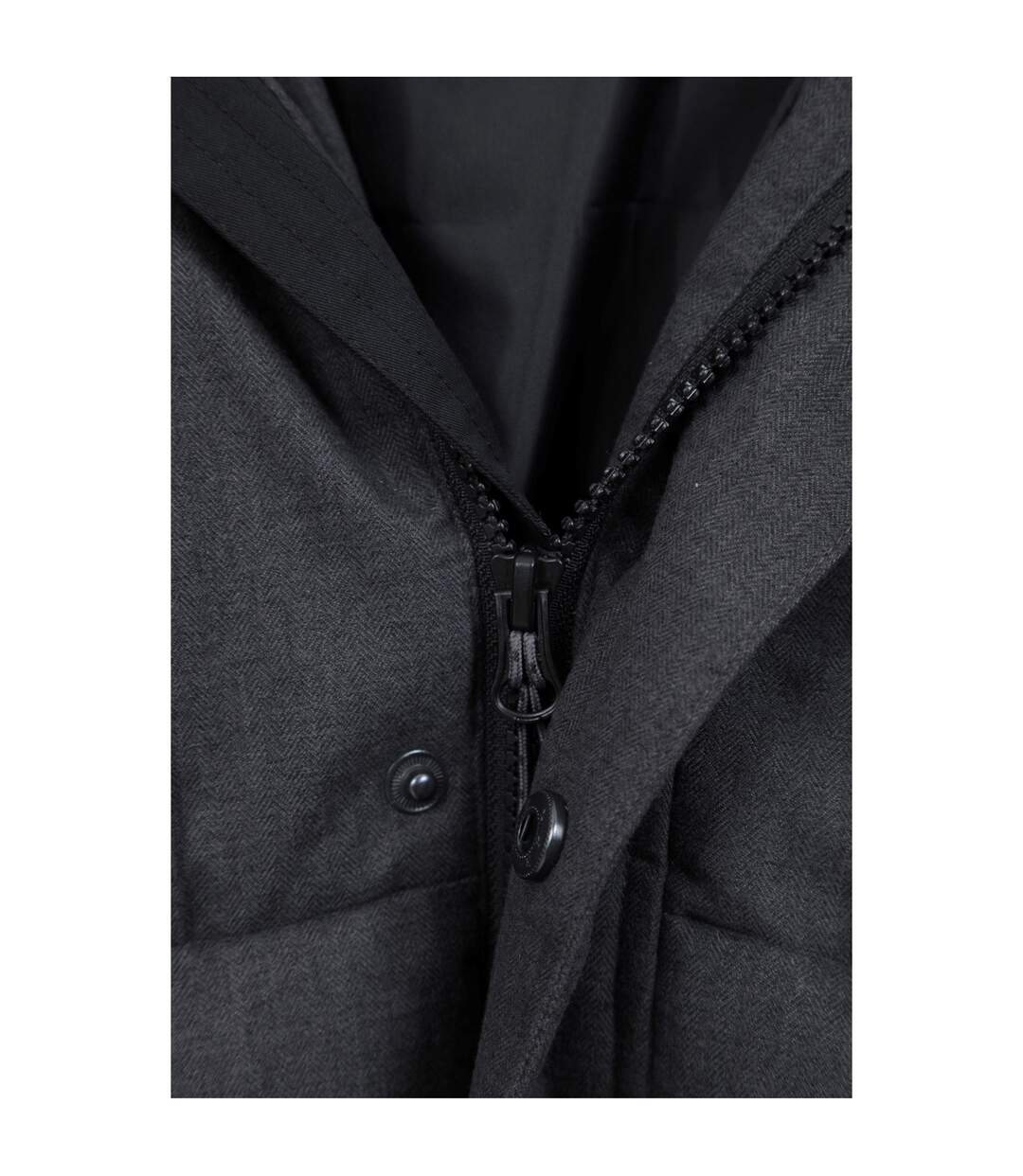 Mens Shock Padded Jacket Charcoal Mountain Warehouse-3