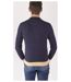 Pull polo zip manches longues