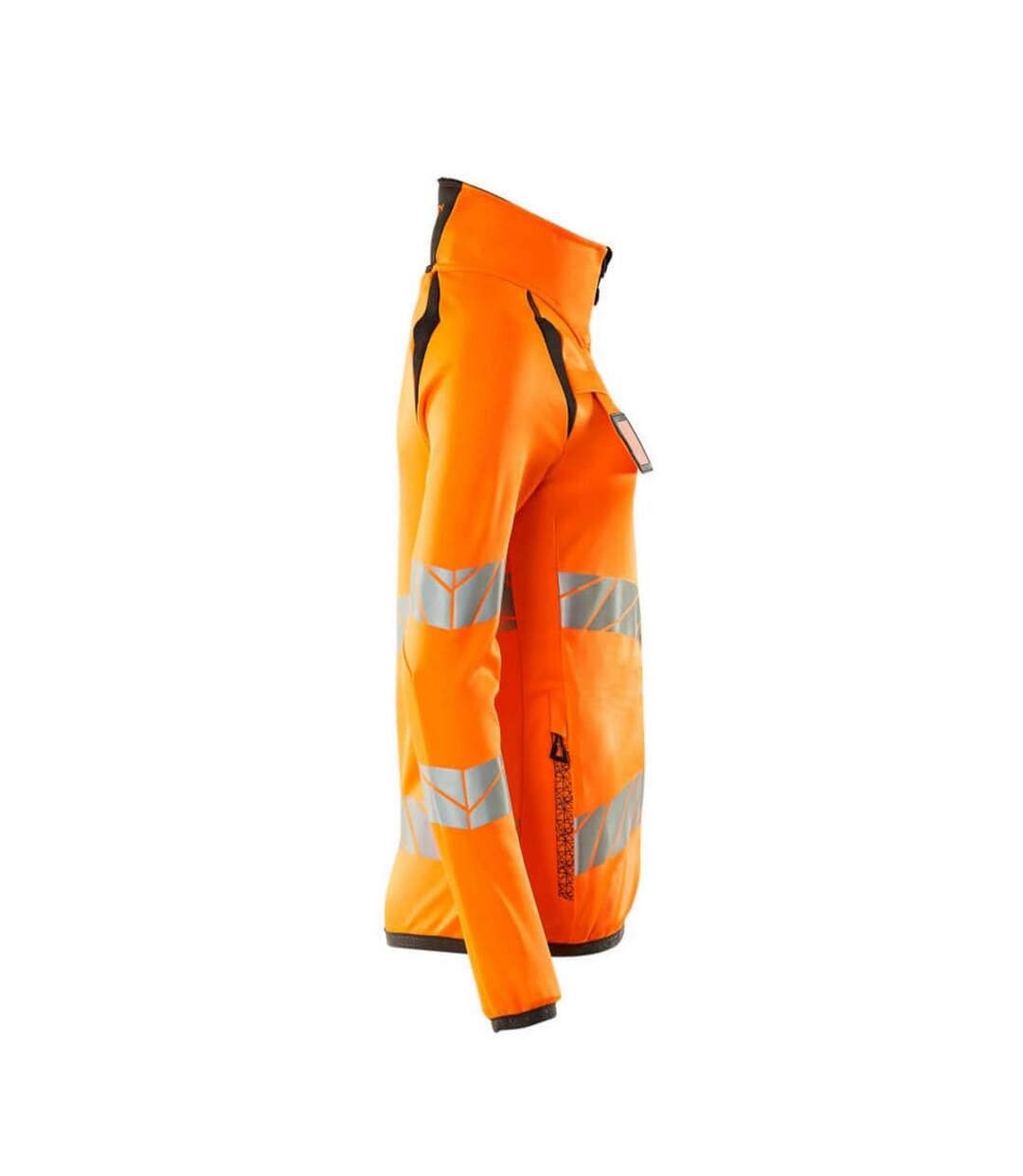 Veste Polaire Accelerate Safe Femme Orange Fluo Anthracite Foncé Mascot-3