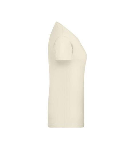 T-shirt Basic Femme Vanille James And Nicholson