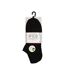 3 Pack Ladies Bamboo Low Cut Trainer Ankle Socks-2