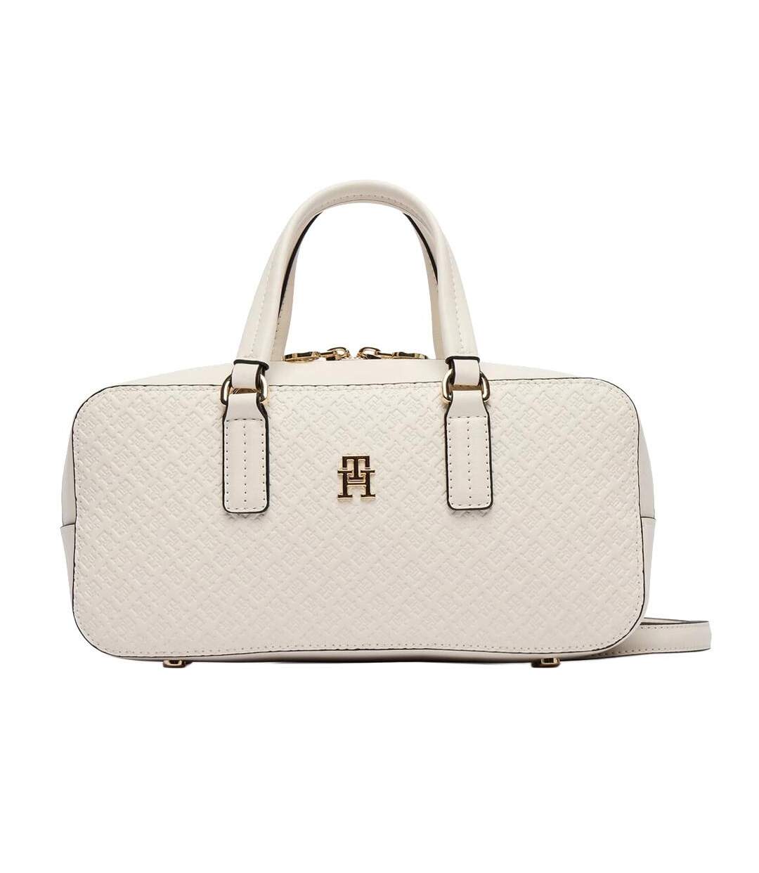 Sac à bandoulière beige femme tommy hilfiger daily crossover-1