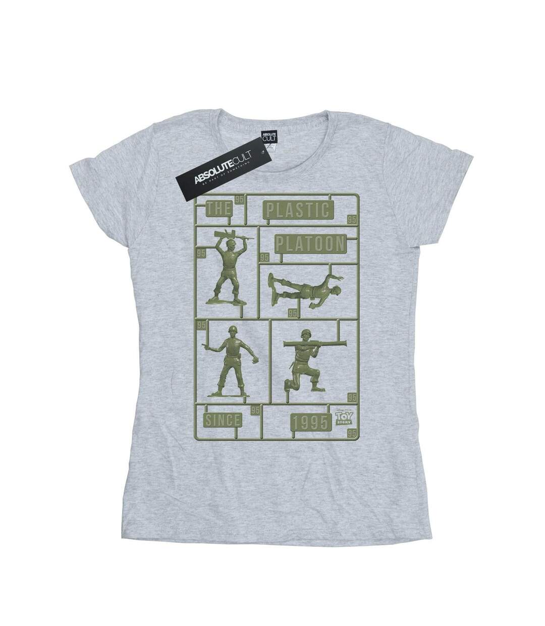 Disney Femme/Ladies Toy Story The Plastic Platoon - T-shirt en coton (Gris sportif) - UTBI44263-1