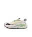 Baskets blanches/vertes femme puma spina-1