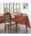 Nappe Rectangulaire Chambray 140x240cm Terracotta-3