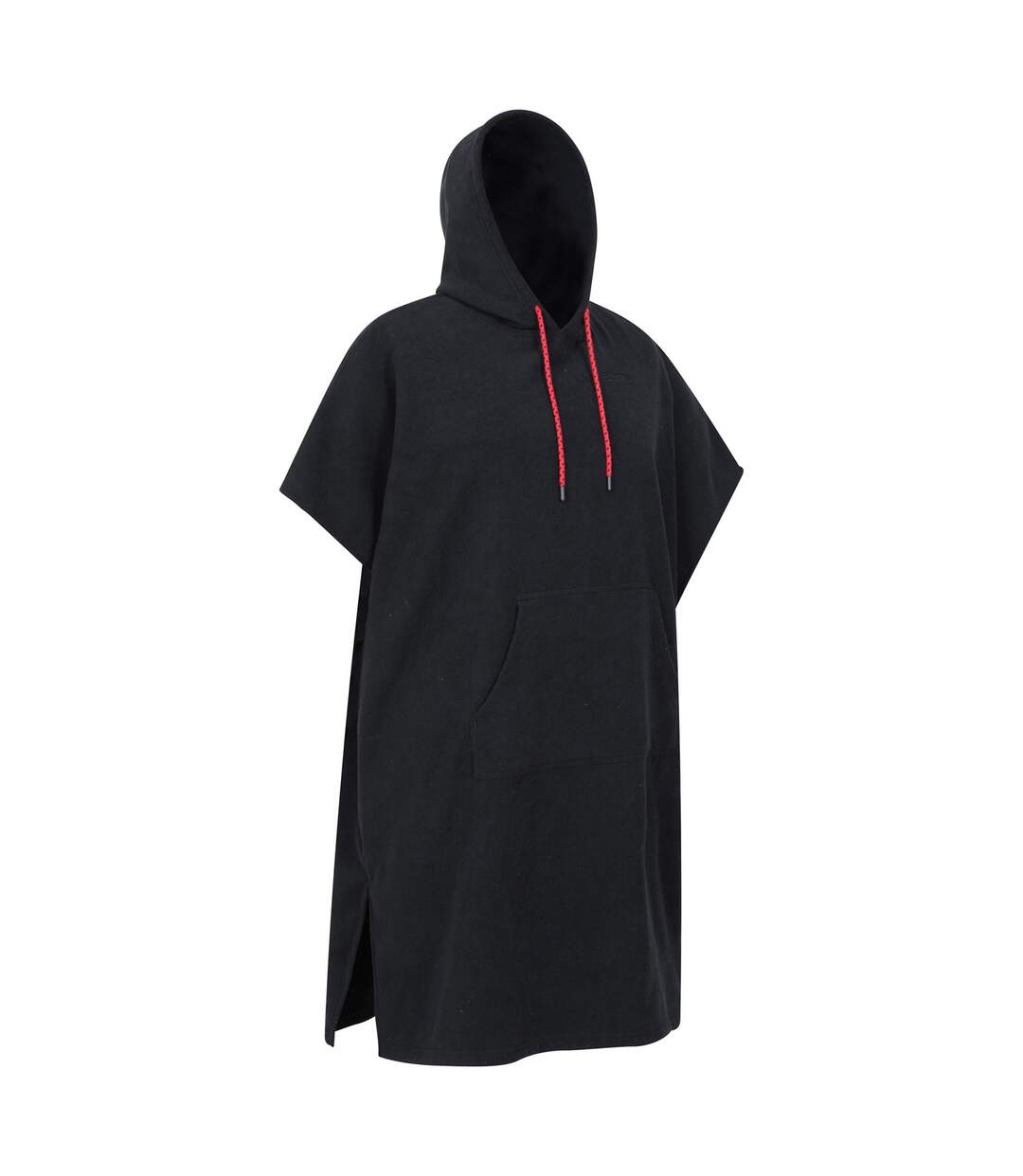 Mens driftwood poncho one size black Mountain Warehouse