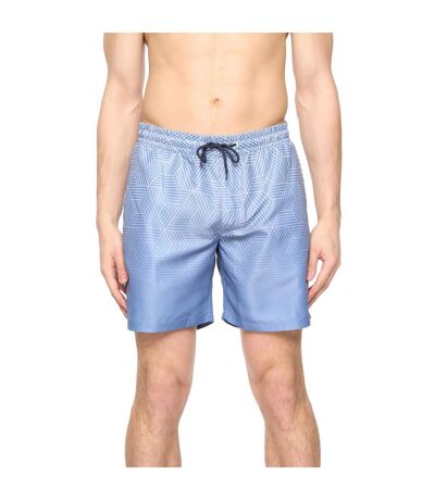 Short De Bain Layotta Homme Bleu Denim Crosshatch