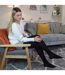 Collant Bambou | 2 Paires Collant Noir Opaque pour Femme-3