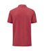 Polo Manches Courtes Homme Rouge Chiné Fruit Of The Loom-2